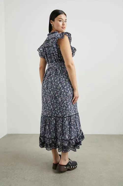 Women Rails Dresses and Rompers Sofie Dress Midnight Hyacinth Women Rails Dresses and Rompers Sofie Dress Midnight Hyacinth
