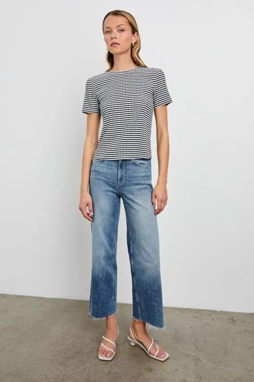 Women Rails Tops Britty Top Black Gingham