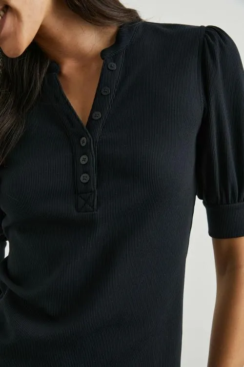 Women Rails Tops Jewel Top Black Women Rails Tops Jewel Top Black