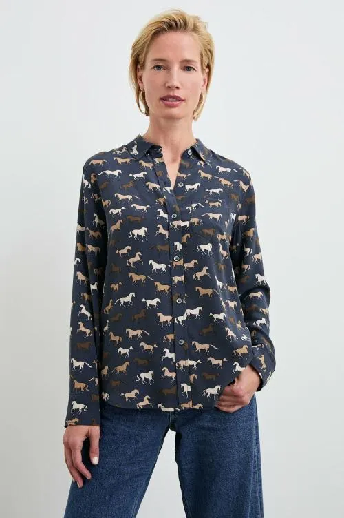 Women Rails Tops Kate Shirt Horses