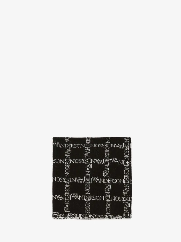 Women SCARVES and NECKBANDS JW Anderson LOGO GRID NECKBAND WITH JWA PULLER Blackoff White Women SCARVES and NECKBANDS JW Anderson LOGO GRID NECKBAND WITH JWA PULLER Blackoff White