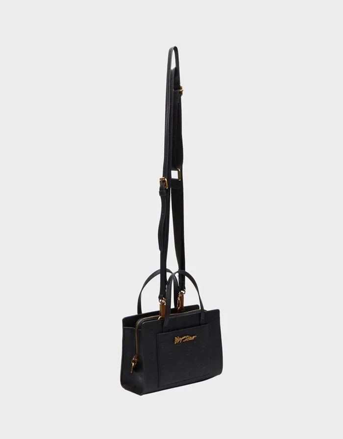Women SKULLICIOUS SMALL SATCHEL BLACK Betsey Johnson Women SKULLICIOUS SMALL SATCHEL BLACK Betsey Johnson