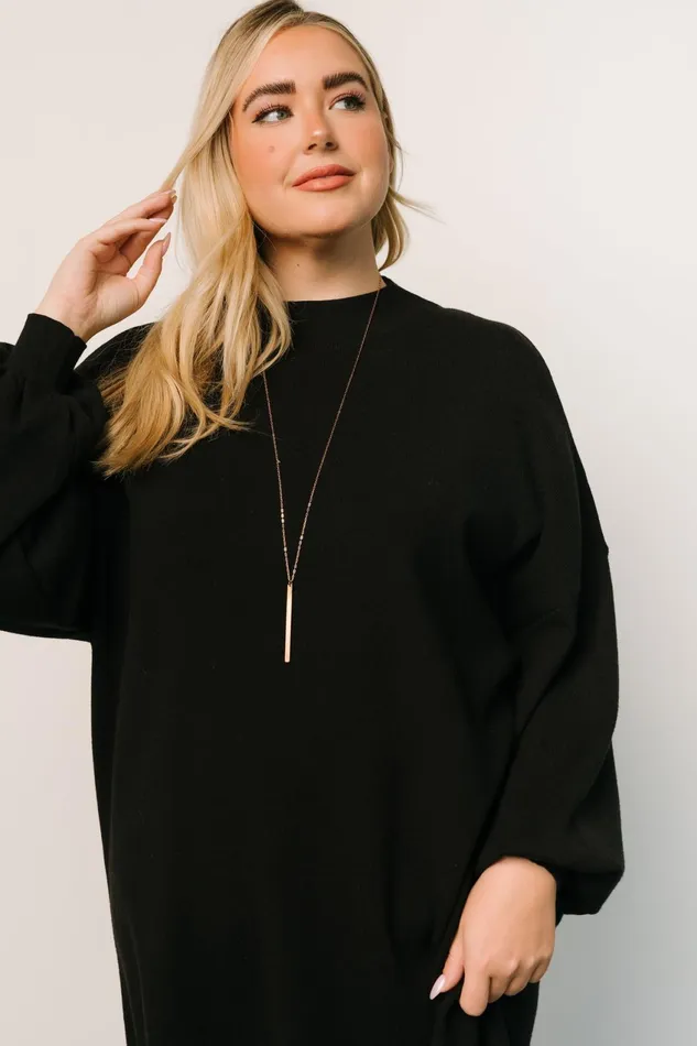 Women Sweaters Baltic Born Jennings Sweater Dress Black Women Sweaters Baltic Born Jennings Sweater Dress Black