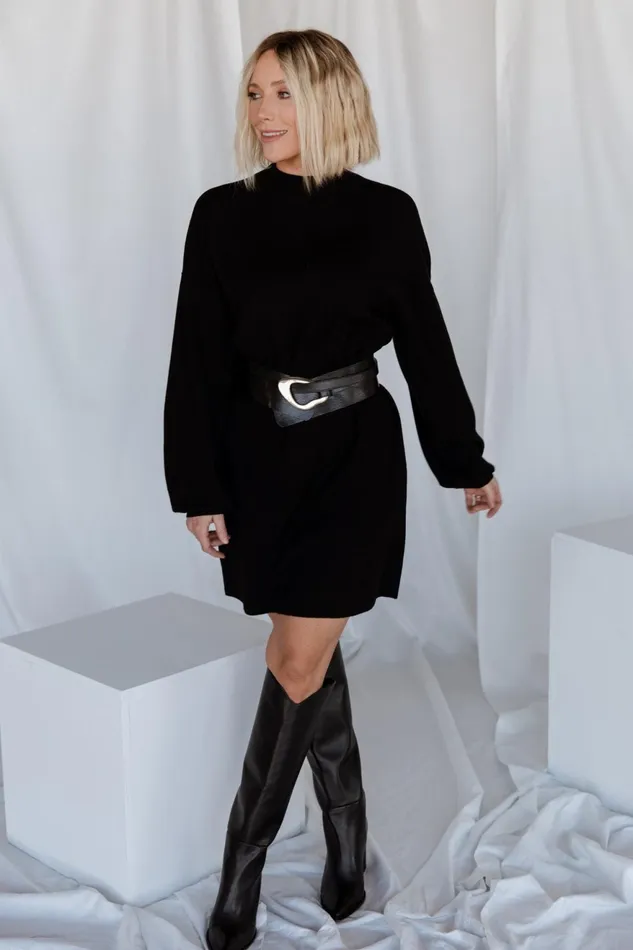 Women Sweaters Baltic Born Jennings Sweater Dress Black Women Sweaters Baltic Born Jennings Sweater Dress Black