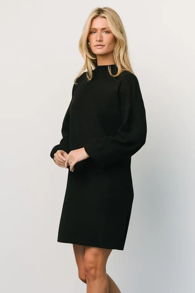 Women Sweaters Baltic Born Jennings Sweater Dress Black Women Sweaters Baltic Born Jennings Sweater Dress Black