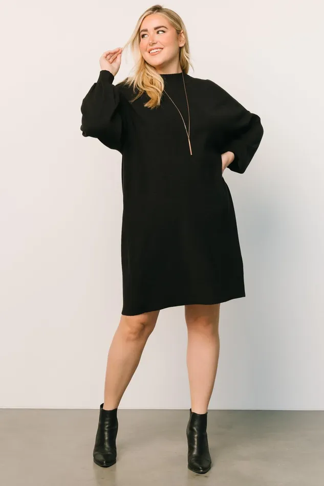 Women Sweaters Baltic Born Jennings Sweater Dress Black Women Sweaters Baltic Born Jennings Sweater Dress Black