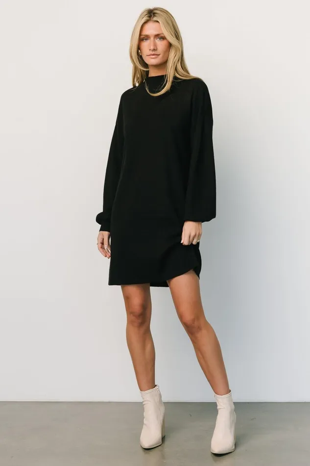 Women Sweaters Baltic Born Jennings Sweater Dress Black Women Sweaters Baltic Born Jennings Sweater Dress Black
