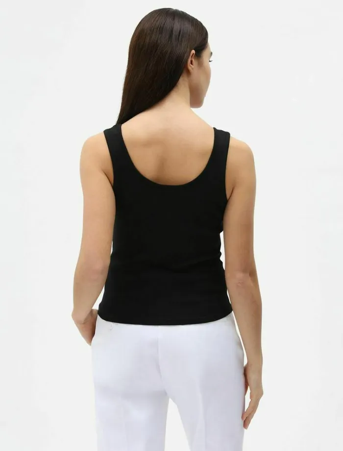 Women TShirts and Tops Dickies Mapleton Tank Top Black
