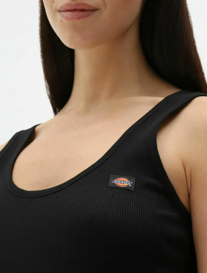 Women TShirts and Tops Dickies Mapleton Tank Top Black