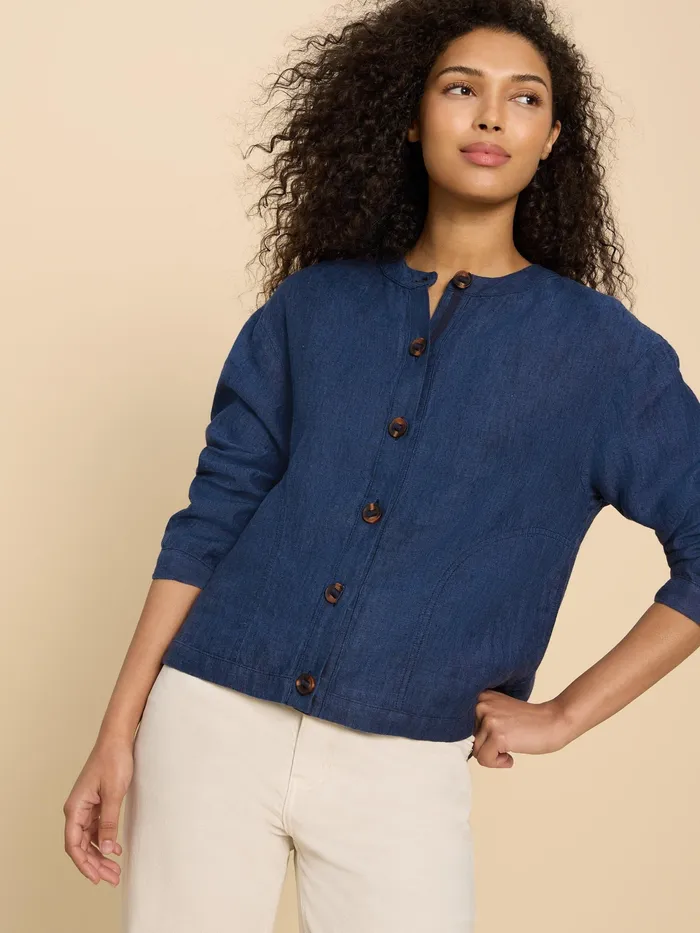 Women White Stuff Clothing Adele Linen Jacket
