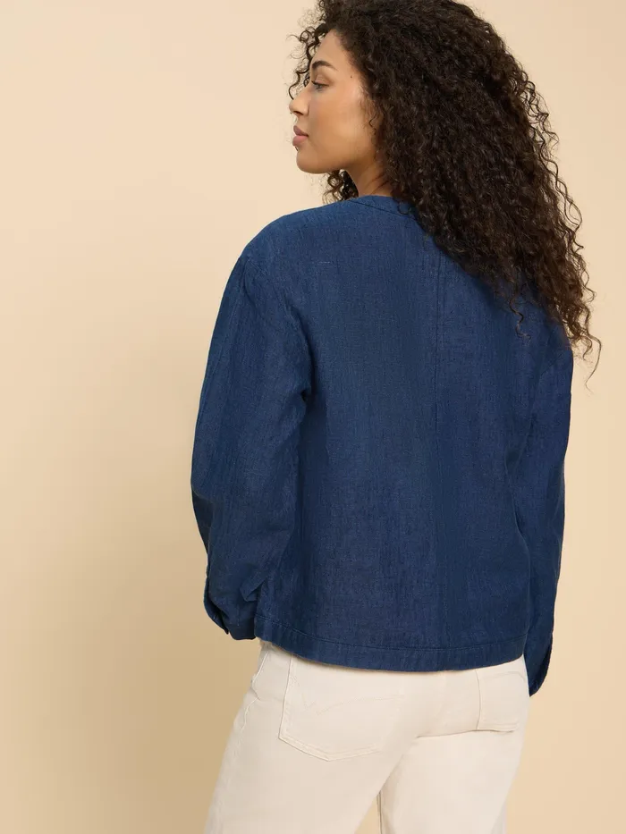 Women White Stuff Clothing Adele Linen Jacket