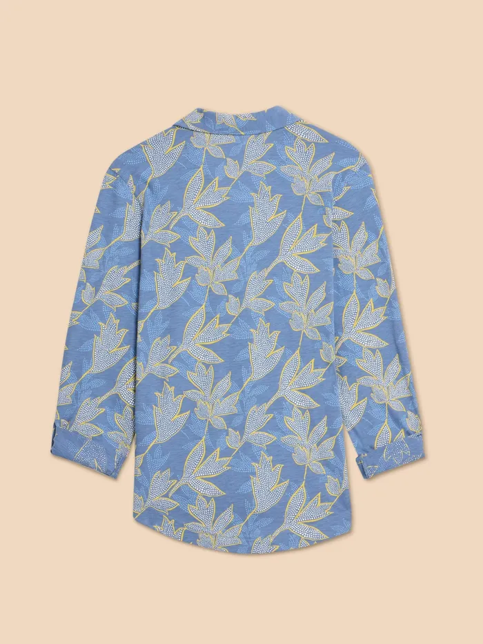 Women White Stuff Clothing ANNIE PRINTED COTTON SHIRT