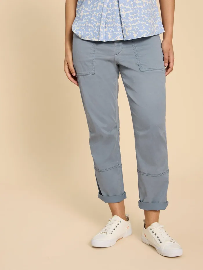 Women White Stuff Clothing Blaire Cotton Blend Trouser