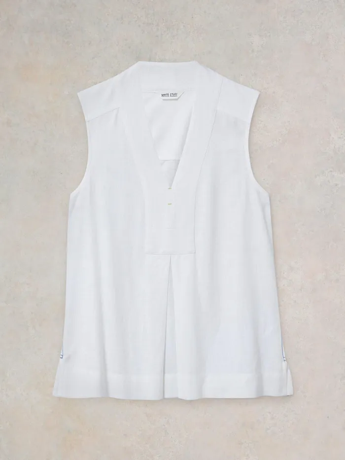 Women White Stuff Clothing CELIA JERSEY MIX SHIRT