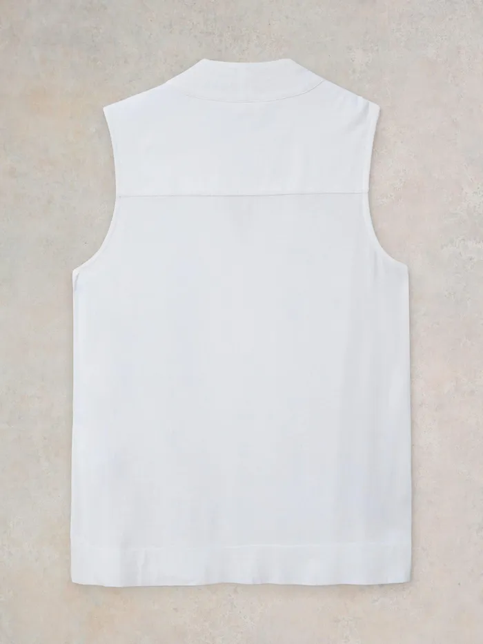 Women White Stuff Clothing CELIA JERSEY MIX SHIRT