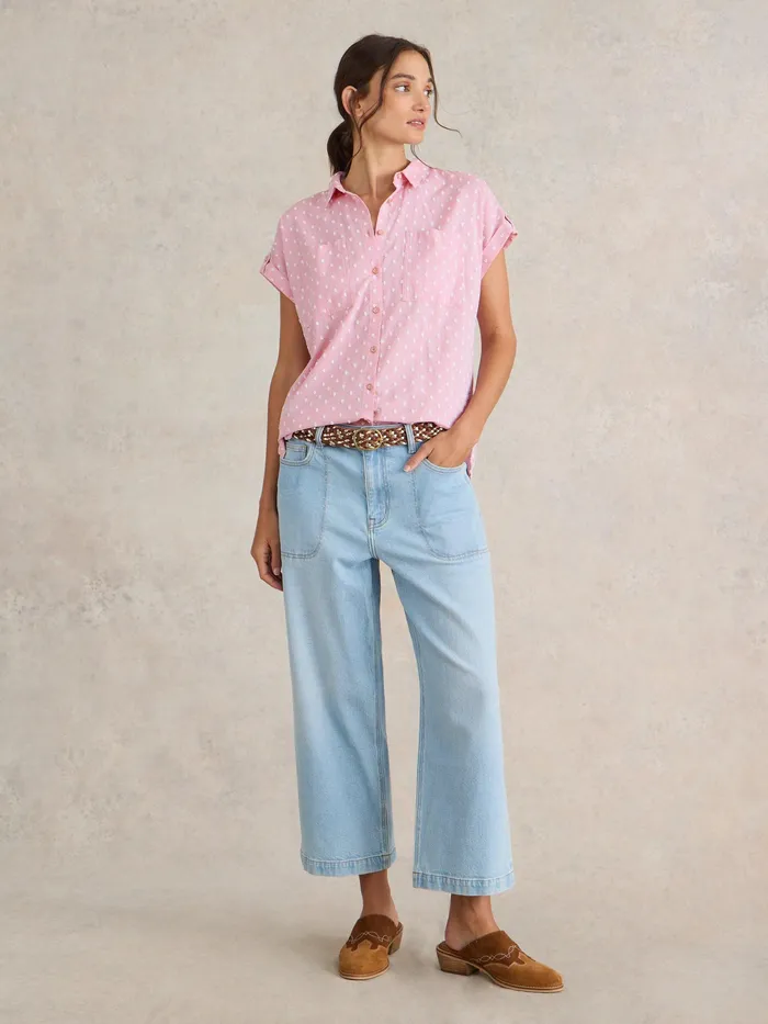 Women White Stuff Clothing Ellie Organic Cotton Shirt