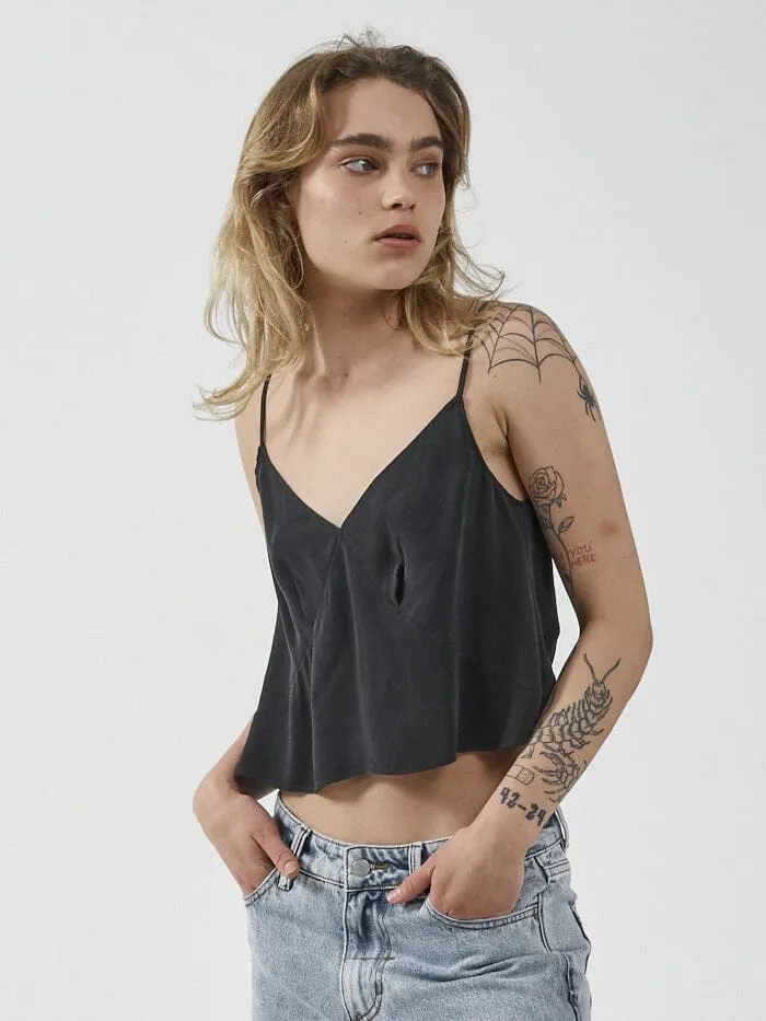 Womens Alyce Camisole Antique Black Thrills Tops and Tees
