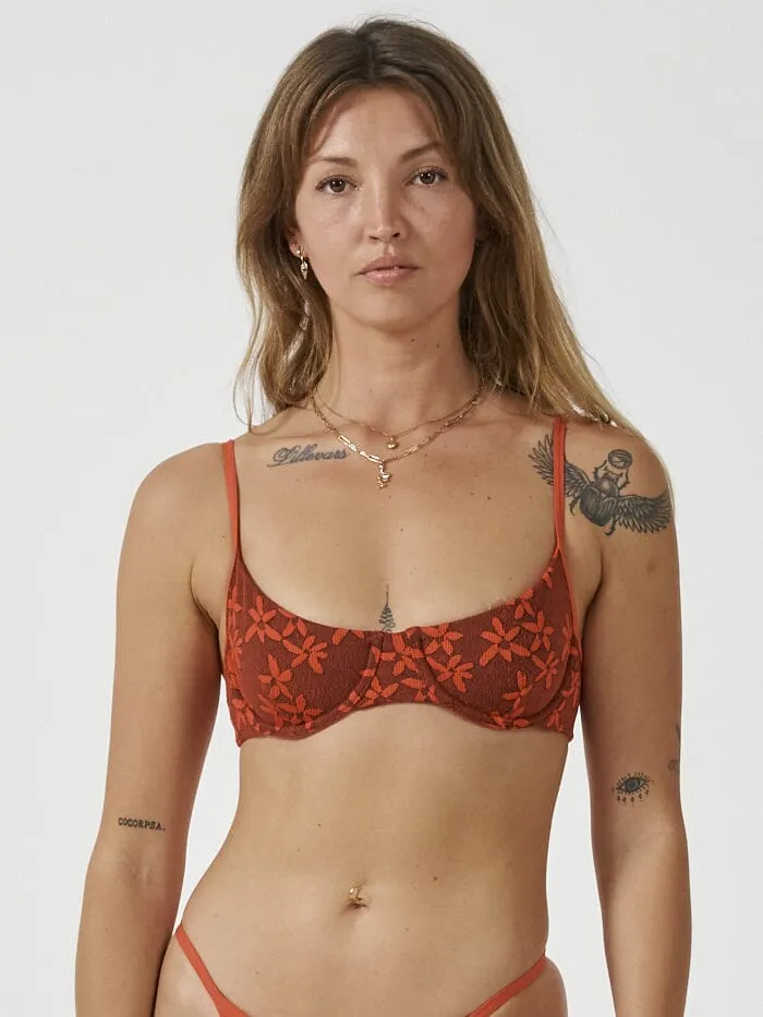 Womens Azealia Underwire Bikini Top Port Thrills Swim
