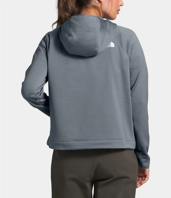 Womens Echo Rock Pullover Hoodie Mid Grey The North Face Hoodies and Sweatshirts
