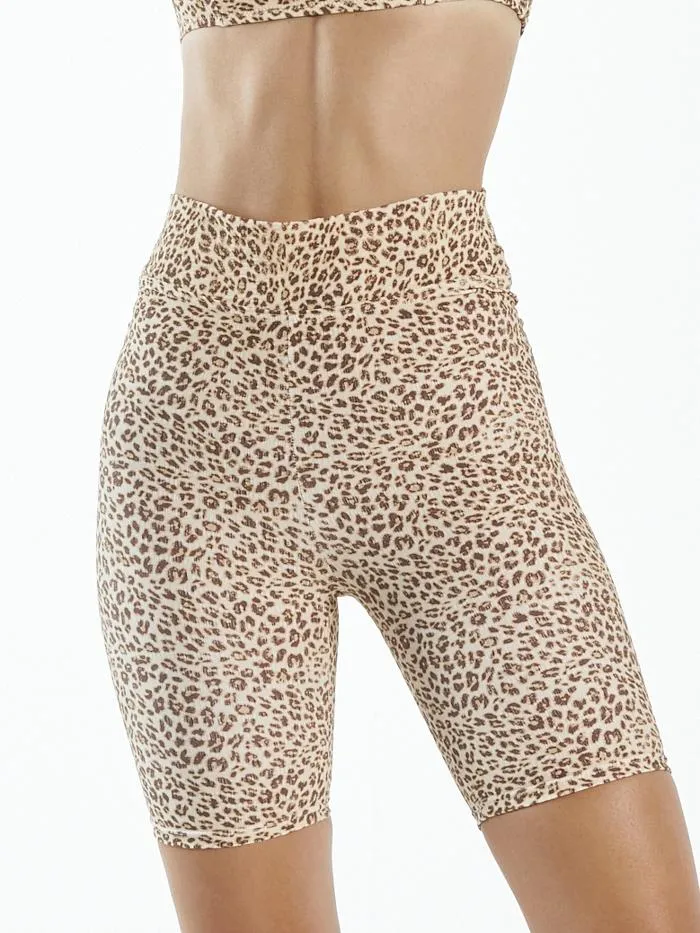 Womens Mild Animal Bike Short Desert Gold Thrills Shorts