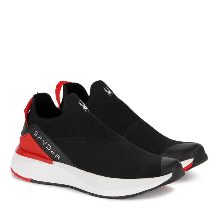 Womens Tanaga Blackfiery Red Spyder Sneakers