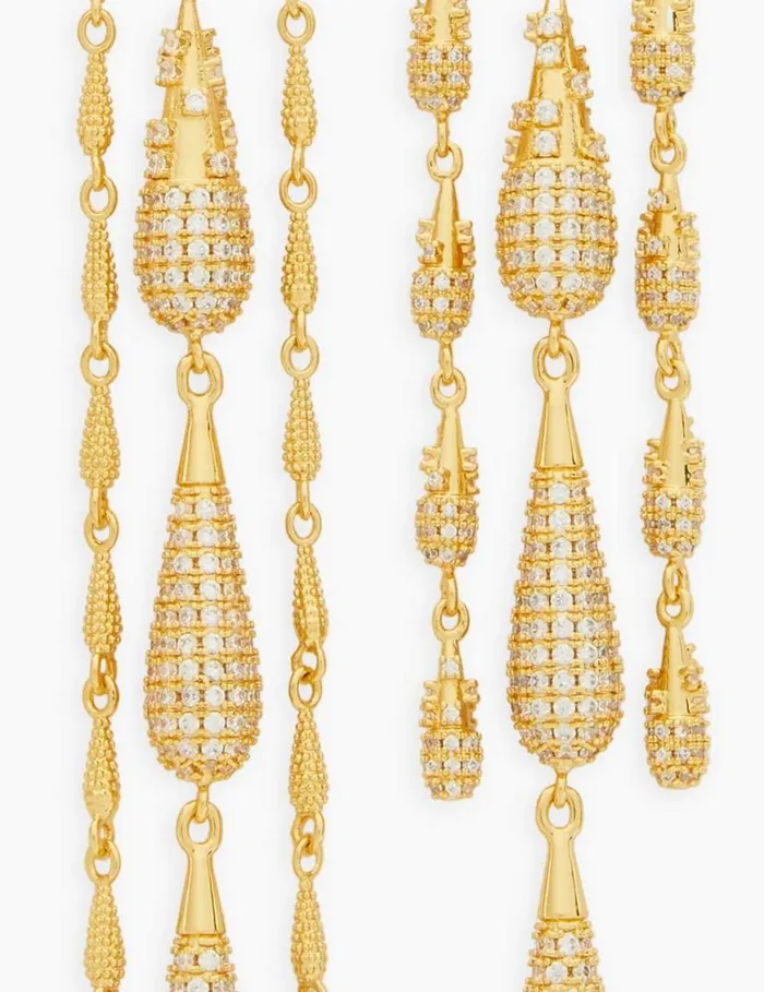 Zimmermann Earrings Zimmermann Midnight Chandelier Gold 8211 Women