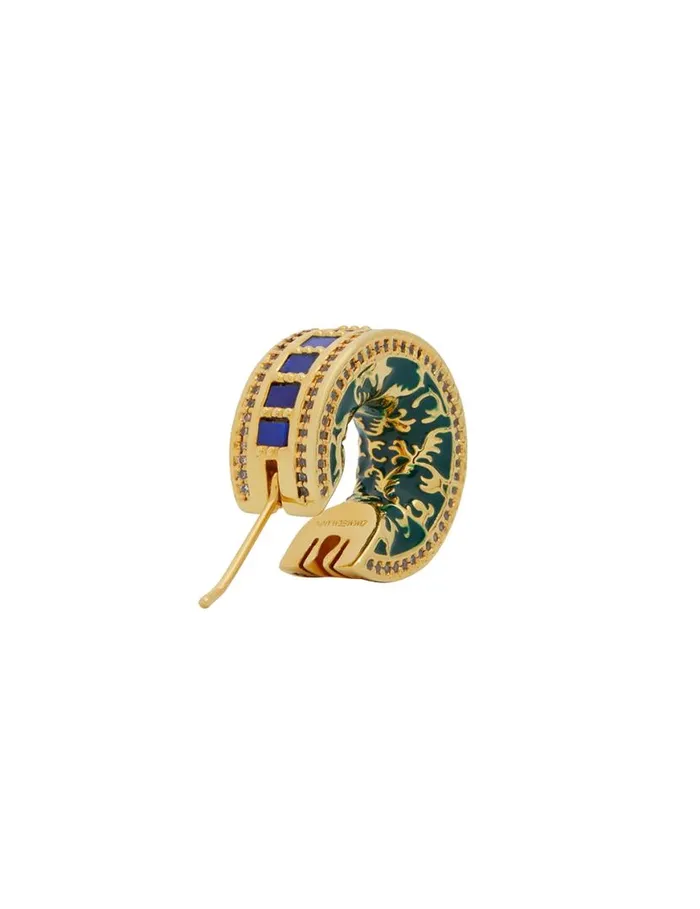 Zimmermann Jewellery Zimmemorabilia Stone Hoops Goldmulti 8211 Women